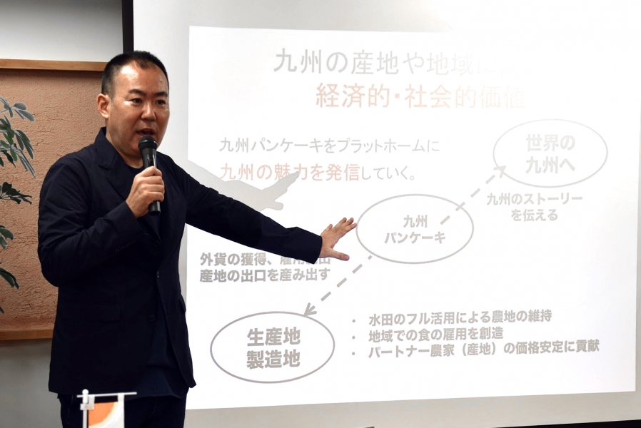 九州パンケーキカフェ世界へ「地方から新しい文化を創る」村岡浩司氏