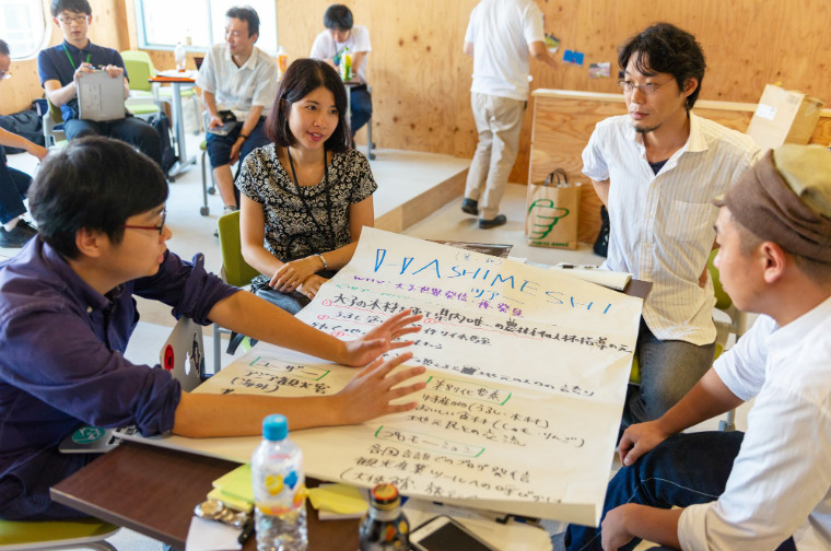 日本三大名瀑がある大子町で、起業家が地域課題を解決するアイデアソン